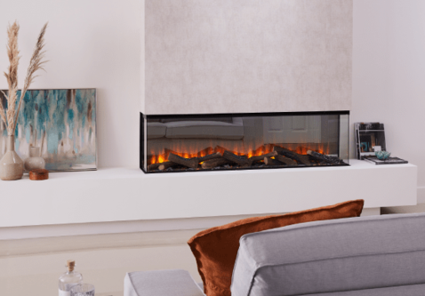 British Fires New Forest 1900 | 190 cm |  Elektrische inbouwhaard