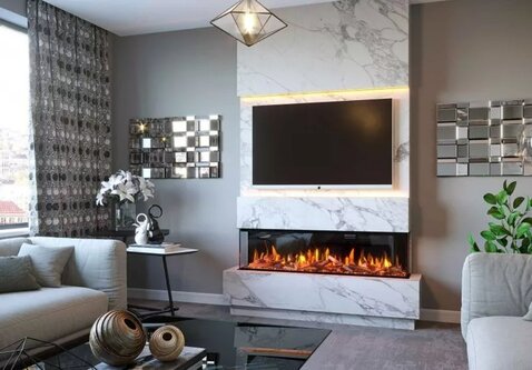 Fair Fires Tru Vizion Pano 1500 | 150 cm | elektrische inbouwhaard