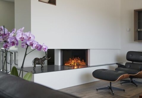 Fair Fires Tru Vizion Pano 700 | 73 cm | Elektrische inbouwhaard