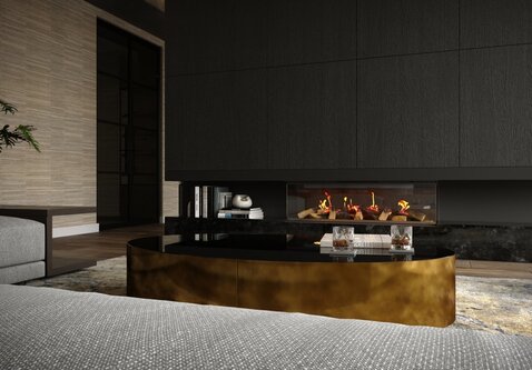 Element 4 | Ambiance 125 E | 128 cm | Elektrische inbouwhaard