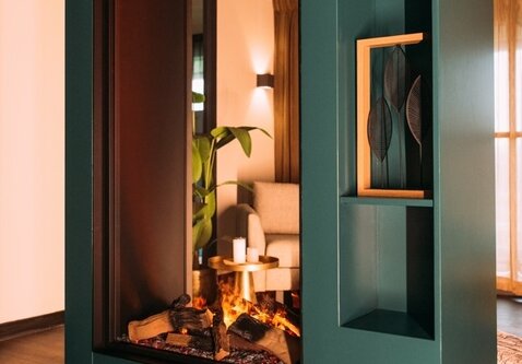 Faber E-Matrix Vertical 800/1600 ST | 97 cm | Elektrische inbouwhaard Tunnel