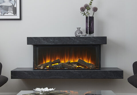 British Fires Brockenhurst 870 | 140 cm | Elektrische Hanghaard