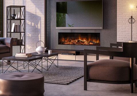 Element4 Elite 180e | 175,3 cm | Elektrische inbouwhaard