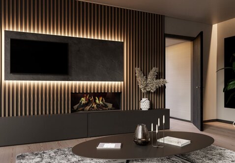 Dru Virtuo Evolve 100 | 100 cm | Elektrische inbouwhaard