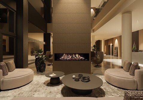 Dru Virtuo Evolve 180 | 181,5 cm | Elektrische Inbouwhaard