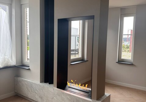 Neverdark Thermobox Firetec Verticale Doorkijk bio-ethanol sfeerhaard