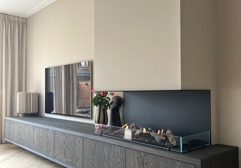 Neverdark Thermobox Chalet-II Driezijdig bio-ethanol sfeerhaard