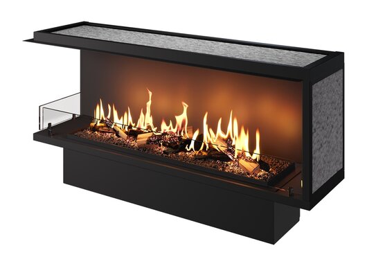 Neverdark Thermobox Chalet-II Linkerhoek bio-ethanol sfeerhaard