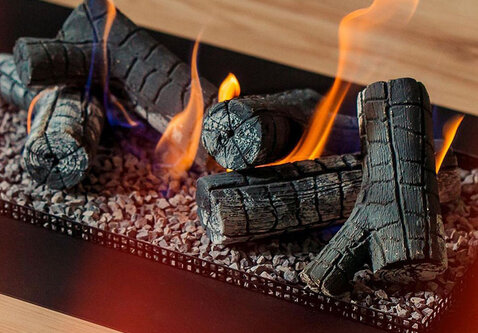 Neverdark Chalet I bio-ethanol inzetsfeerhaard