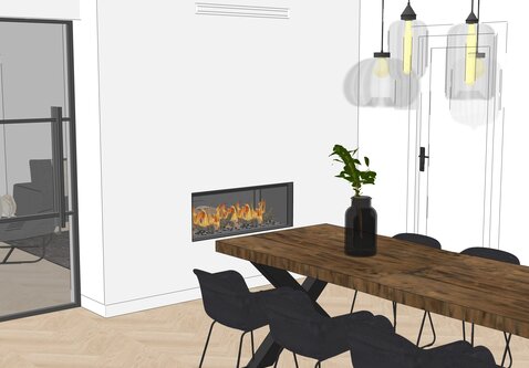 Elu W tunnel 110/40 waterdamphaard