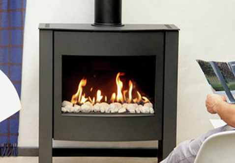 Bocal A8M schoorsteen gaskachel