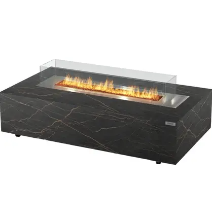 Cabo Table Laurent Vrijstaande Bio-ethanol Haard met DEKTON bekleding