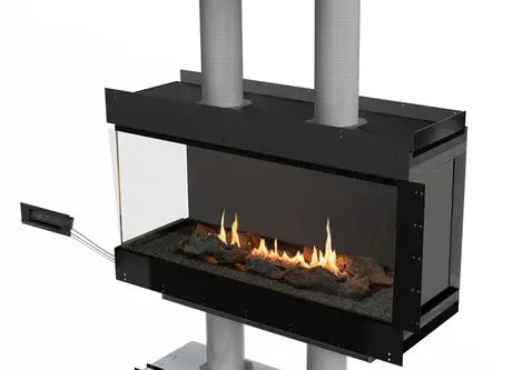 Panorama Linkerhoek gesloten inbouwhaard