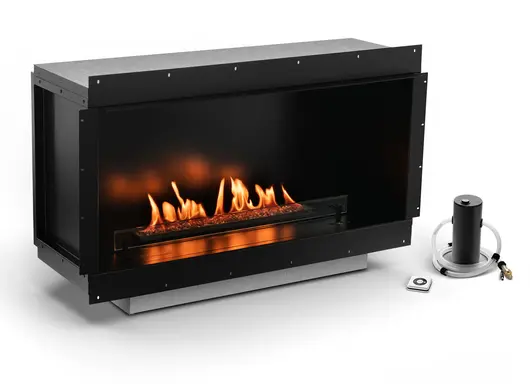 Neo 750 Bio-ethanol Inbouwhaard tweezijdig Fireplace