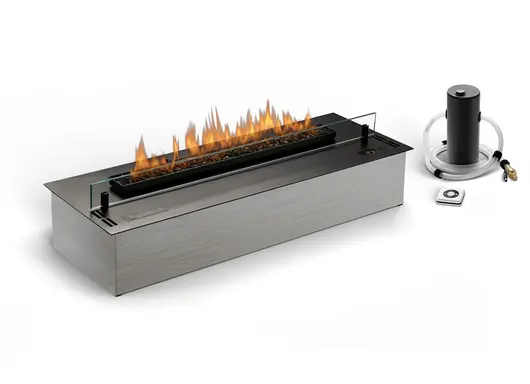 Neo 750 Bio-ethanol Inbouwhaard tweezijdig Fireplace