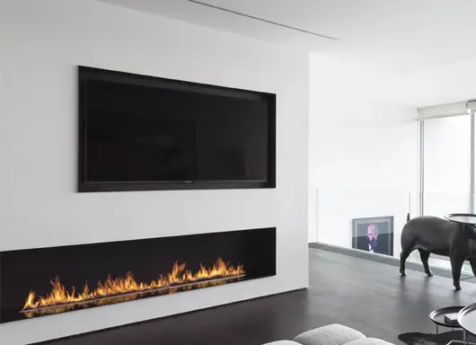 FORMA Primefire Firebox Linkerhoek Bio-ethanol Inbouwhaard 80-150cm