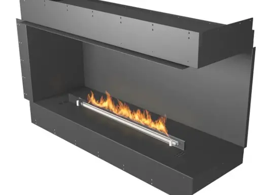 FORMA Primefire Firebox Rechterhoek Bio-ethanol Inbouwhaard 80-150cm