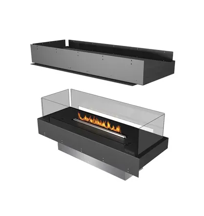 FORMA Primefire Firebox Eiland Bio-ethanol Inbouwhaard 80-150cm