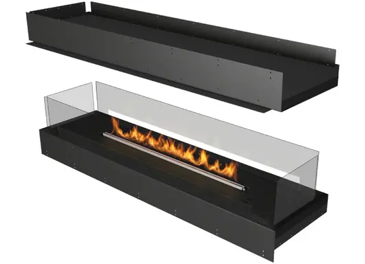 FORMA FLA4 (Plus) Firebox Eiland Bio-ethanol Inbouwhaard 80-270cm