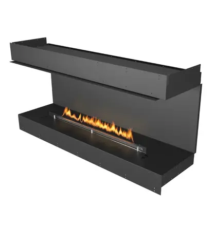 FORMA FLA4 (Plus) Firebox Driezijdig Bio-ethanol Inbouwhaard 80-270cm