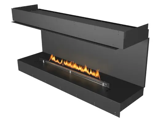 FORMA FLA4 (Plus) Firebox Driezijdig Bio-ethanol Inbouwhaard 80-270cm