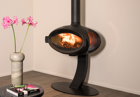 Wanders Mata Curve vrijstaande houtkachel