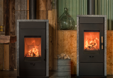 Wanders Pecan Eco Small speksteenkachel