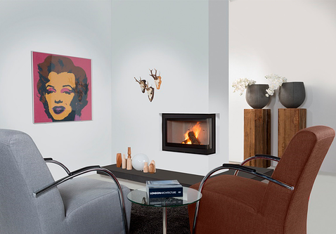 Wanders S75 Hoek inzet houthaard