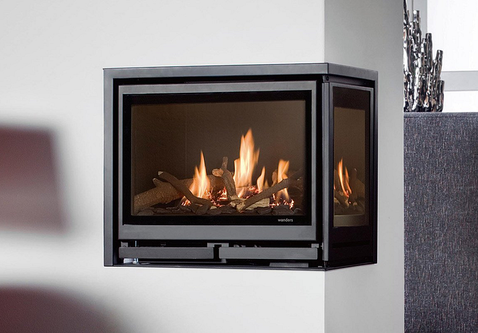 Wanders Square 60 Hoek inzet gashaard