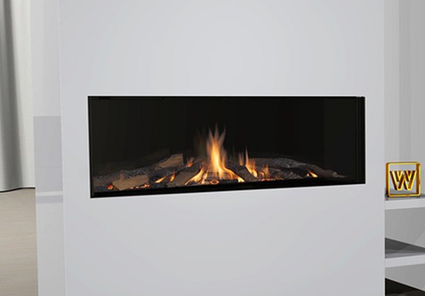 Wanders Danta 1100 front gas inbouwhaard