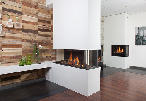 Wanders Danta 1100 vierzijdig gas inbouwhaard