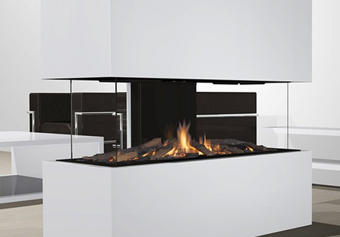 Wanders Danta 1100 vijfzijdig gas inbouwhaard