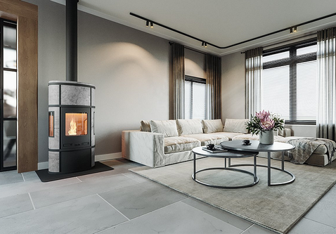 Altech Ecosy Plus vrijstaande pelletkachel