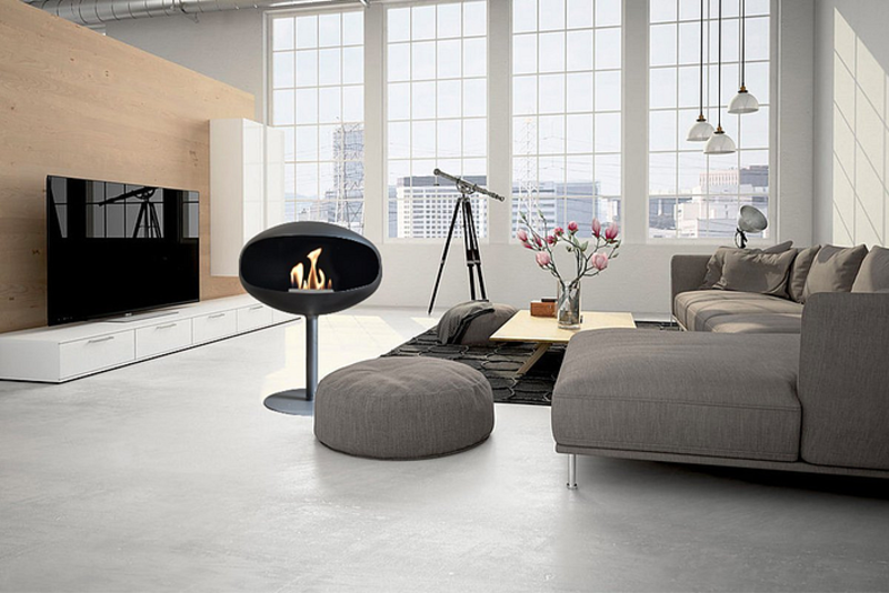 Cocoon Fires Pedestal (Zwart)