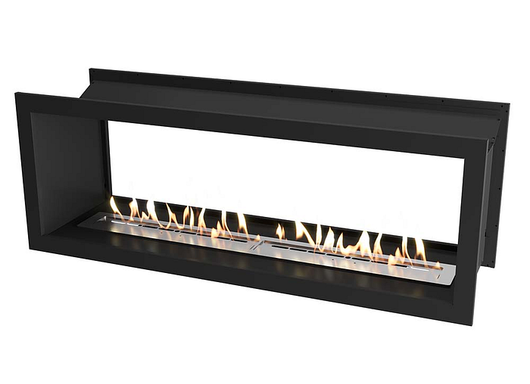 Icon Fires Double Sided Slimline Firebox 1650 met Slimline 1400 Brander