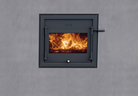 JAcobus 12 Kwadraat inbouw Houthaard