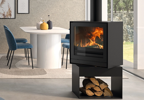 Nestor Martin TQ33 draaibare houtkachel