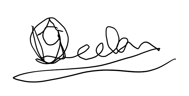 Handtekening van Deelen