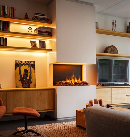 Project: Warmte en sfeer met een waterdamphaard