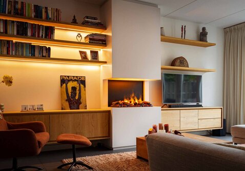 Project: Warmte en sfeer met een waterdamphaard