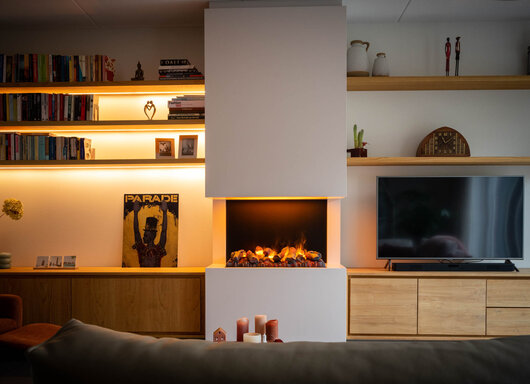 Project: Warmte en sfeer met een waterdamphaard