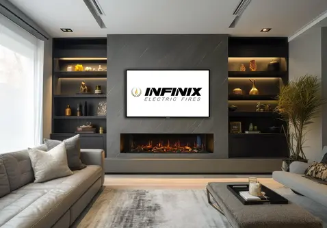 Infinix Fires Panoramic | 75-200 cm | Elektrische haard