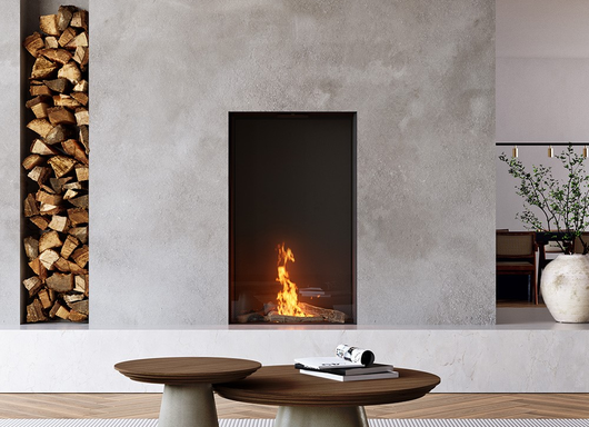 Element 4 Sky Front Bio | 105-185 cm hoog | Bio-ethanol haard