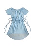  Sara Silk Dress - Light Blue