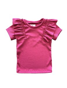  Vivi Top - Berry (Defect) - maat 98/104