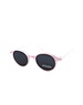  Orlando Sunglasses - Light Pink/Black