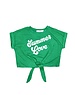  Summer Love Crop Top - Green