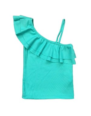  One Shoulder Top - Mint