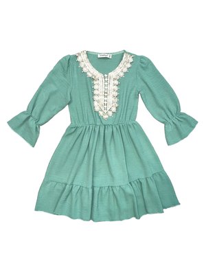  Zanzibar Dress - Ocean Green