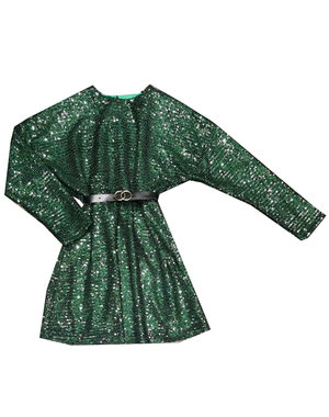  Super Sparkle Dress - Green